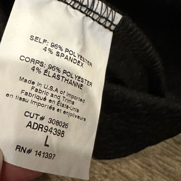 ASTR the Label Textured Bodycon V-neck Sleeveless Dress Large Closet Staple - Picture 9 of 11